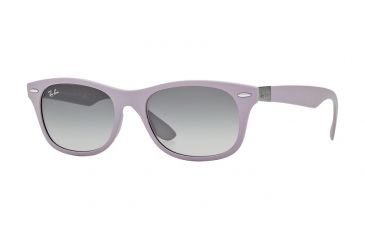 Image of Ray-Ban RB4207 Sunglasses 609811-55 - Matte Antique Pink Frame, Grey Gradient Lenses