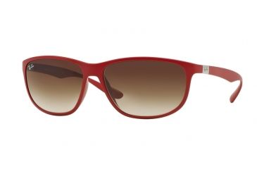 Image of Ray-Ban RB4213 Single Vision Prescription Sunglasses RB4213-612313-61 - Lens Diameter 61 mm, Frame Color Matte Amaranth