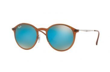 Image of Ray-Ban RB4224 Bifocal Prescription Sunglasses RB4224-604-B7-49 - Lens Diameter 49 mm, Frame Color Brown