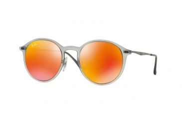 Image of Ray-Ban RB4224 Bifocal Prescription Sunglasses RB4224-650-6Q-49 - Lens Diameter 49 mm, Frame Color Matte Grey