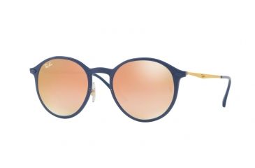 Image of Ray-Ban RB4224 Bifocal Prescription Sunglasses RB4224-872-B9-49 - Lens Diameter 49 mm, Frame Color Blue