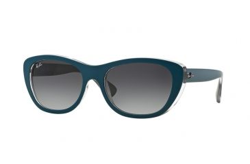 Image of Ray-Ban RB4227 Bifocal Prescription Sunglasses RB4227-61918G-55 - Lens Diameter 55 mm, Frame Color Top Mat Oil On Grey