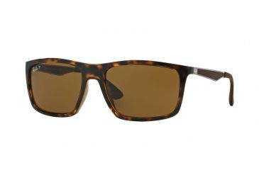 Image of Ray-Ban RB4228 Progressive Prescription Sunglasses RB4228-710-83-58 - Lens Diameter 58 mm, Frame Color Light Havana