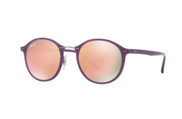 Image of Ray-Ban RB4242 Bifocal Prescription Sunglasses RB4242-60342Y-49 - Lens Diameter 49 mm, Frame Color Shiny Violet