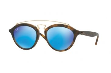 Image of Ray-Ban RB4257F Bifocal Prescription Sunglasses RB4257F-609255-51 - Lens Diameter 51 mm, Frame Color Matte Havana