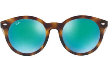 Image of Ray-Ban RB4261D Sunglasses 710/3R-55 - , Green Mirror Green Lenses