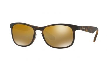 Image of Ray-Ban RB4263 Progressive Prescription Sunglasses RB4263-894-A3-55 - Lens Diameter 55 mm, Frame Color Matte Havana