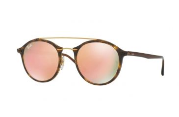 Image of Ray-Ban RB4266 Sunglasses 710/2Y-49 - Shiny Havana Frame