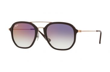Image of Ray-Ban RB4273 Progressive Prescription Sunglasses RB4273-6335S5-52 - Lens Diameter 52 mm, Frame Color Choccolate
