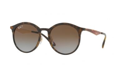 Image of Ray-Ban RB4277F Single Vision Prescription Sunglasses RB4277F-710-T5-53 - Lens Diameter 53 mm, Frame Color Light Havana