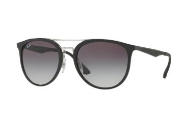 Image of Ray-Ban RB4285 Progressive Prescription Sunglasses RB4285-601-8G-55 - Lens Diameter 55 mm, Frame Color Black