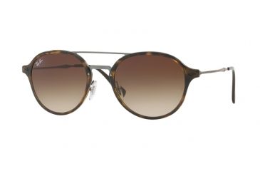 Image of Ray-Ban RB4287 Bifocal Prescription Sunglasses RB4287-710-13-55 - Lens Diameter 55 mm, Frame Color Light Havana