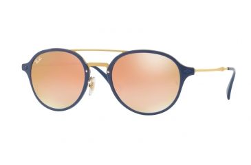Image of Ray-Ban RB4287 Bifocal Prescription Sunglasses RB4287-872-B9-55 - Lens Diameter 55 mm, Frame Color Blue