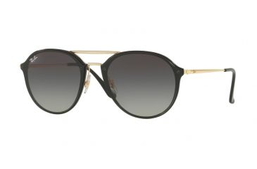 Image of Ray-Ban RB4292N Sunglasses 601/11-62 - Black Frame, Grey Gradient Dark Grey Lenses