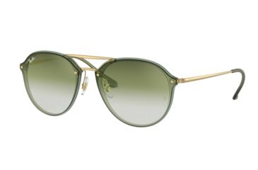 Image of Ray-Ban RB4292N Sunglasses 63860R-62 - Green Frame, Green Gradient Grey Lenses