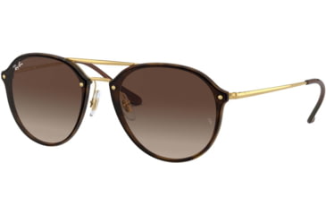 Image of Ray-Ban RB4292N Sunglasses 710/13-62 - Light Havana Frame, Brown Gradient Lenses