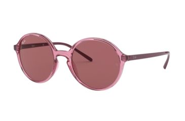 Image of Ray-Ban RB4304F Sunglasses 126575-53 - , Dark Violet Lenses