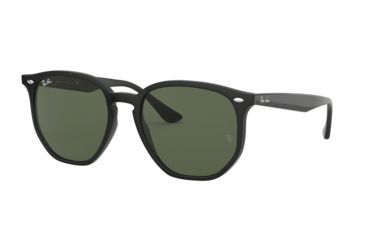 Image of Ray-Ban RB4306 Prescription Sunglasses, 54mm, Black, RB4306-601-71-54-SV