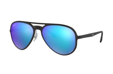 Image of Ray-Ban RB4320CH Prescription Sunglasses, 58mm, Black, RB4320CH-601SA1-58-SV