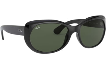 Image of Ray-Ban RB4325 Sunglasses 601/71-59 - , Green Lenses