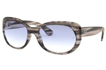 Image of Ray-Ban RB4325 Sunglasses 643019-59 - , Clear Gradient Light Blue Lenses