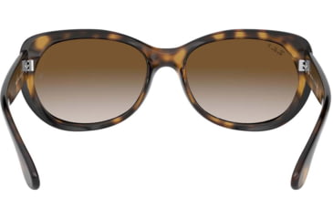 Image of Ray-Ban RB4325 Sunglasses 710/T5-59 - , Light Grey Gradient Brown Lenses