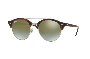 Image of Ray-Ban RB4346 Progressive Prescription Sunglasses RB4346-62519J-51 - Lens Diameter 51 mm, Frame Color Shiny Red Havana