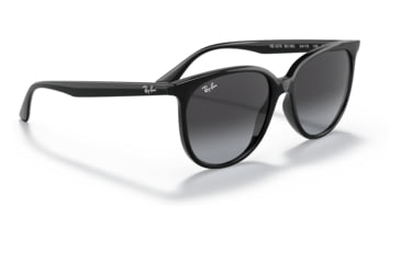 Image of Ray-Ban RB4378 Sunglasses, Black Frame, Grey Gradient Lens, 54, RB4378-601-8G-54