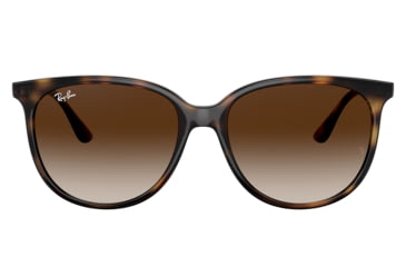 Image of Ray-Ban RB4378 Sunglasses, Havana Frame, Brown Gradient Lens, 54, RB4378-710-13-54