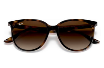 Image of Ray-Ban RB4378 Sunglasses, Havana Frame, Brown Gradient Lens, 54, RB4378-710-13-54