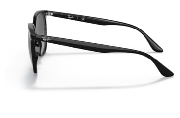 Image of Ray-Ban RB4378F Sunglasses, Black Frame, Grey Gradient Lens, Asian Fit, 54, RB4378F-601-8G-54