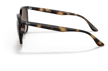 Image of Ray-Ban RB4378F Sunglasses, Havana Frame, Brown Gradient Lens, Asian Fit, 54, RB4378F-710-13-54