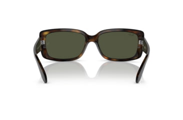 Image of Ray-Ban RB4389 Sunglasses - Women's, Havana Frame, Green Lens, 55, RB4389-710-31-55