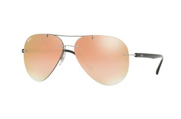 Image of Ray-Ban RB8058 Sunglasses 159/B9-59 - Grey Frame, Mirror Gradient Copper Lenses