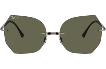 Image of Ray-Ban RB8065 Sunglasses 004/9A-62 - , Dark Green Polar Lenses