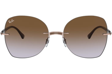 Image of Ray-Ban RB8066 Sunglasses 155/68-58 - , Violet Gradient Brown Lenses