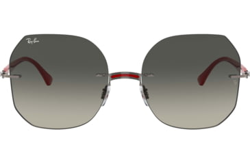 Image of Ray-Ban RB8067 Sunglasses 004/11-57 - , Grey Gradient Dark Grey Lenses