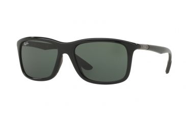 Image of Ray-Ban RB8352F Single Vision Prescription Sunglasses RB8352F-621971-57 - Lens Diameter 57 mm, Frame Color Black