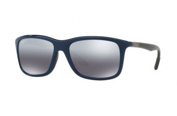 Image of Ray-Ban RB8352F Single Vision Prescription Sunglasses RB8352F-622282-57 - Lens Diameter 57 mm, Frame Color Blue