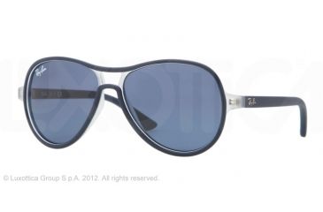 Image of Ray-Ban RJ9055S Sunglasses 191/80-5012 - Blue Transparent Frame, Blue Lenses