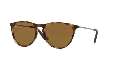 Image of Ray-Ban RJ9060S Sunglasses 700673-50 - Rubber Havana Frame, Dark Brown Lenses