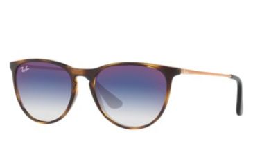 Image of Ray-Ban RJ9060S Sunglasses 7046X0-50 - Havana Frame, Blue Mirror Red Lenses