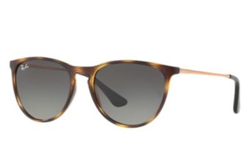 Image of Ray-Ban RJ9060S Sunglasses 704911-50 - Havana Frame, Grey Gradient Dark Grey Lenses, EDEMO1