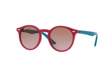 Image of Ray-Ban RJ9064S Progressive Prescription Sunglasses RJ9064S-701914-44 - Lens Diameter 44 mm, Frame Color Fuxia