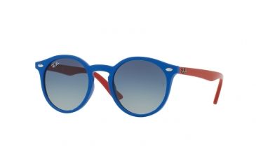 Image of Ray-Ban RJ9064S Progressive Prescription Sunglasses RJ9064S-70204L-44 - Lens Diameter 44 mm, Frame Color Blue
