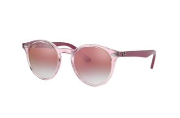 Image of Ray-Ban RJ9064S Progressive Prescription Sunglasses, 44mm, Pink, RJ9064S-7052V0-44-PRO