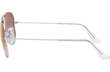 Image of Ray-Ban RJ9506S Junior Aviator Sunglasses - Kid's, Silver On Top Red Frame, Red Mirror Red Lenses, 274/V0-50