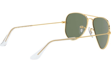 Image of Ray-Ban RJ9506S Junior Aviator Sunglasses - Kids, Gold Green, 223/71-5013