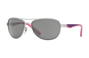 Image of Ray-Ban RJ9534S Bifocal Prescription Sunglasses RJ9534S-212-87-54 - Lens Diameter 54 mm, Frame Color Shiny Silver
