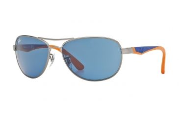 Image of Ray-Ban RJ9534S Bifocal Prescription Sunglasses RJ9534S-241-80-54 - Lens Diameter 54 mm, Frame Color Matte Gunmetal
